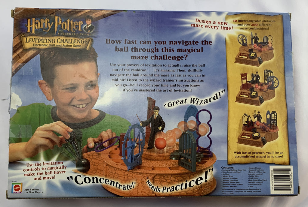 Harry Potter Levitating Challenge Game - 2001 - Mattel - New