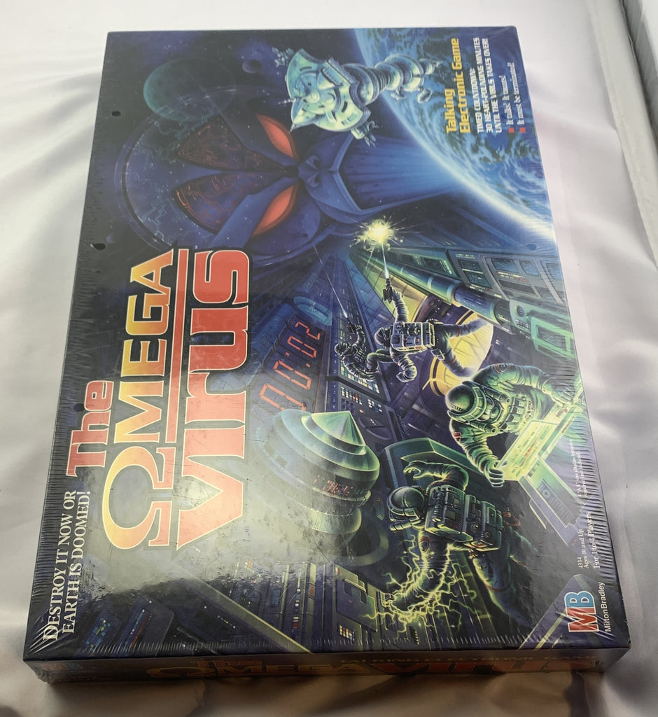 Omega Virus Game - 1992 - Milton Bradley - Great Condition