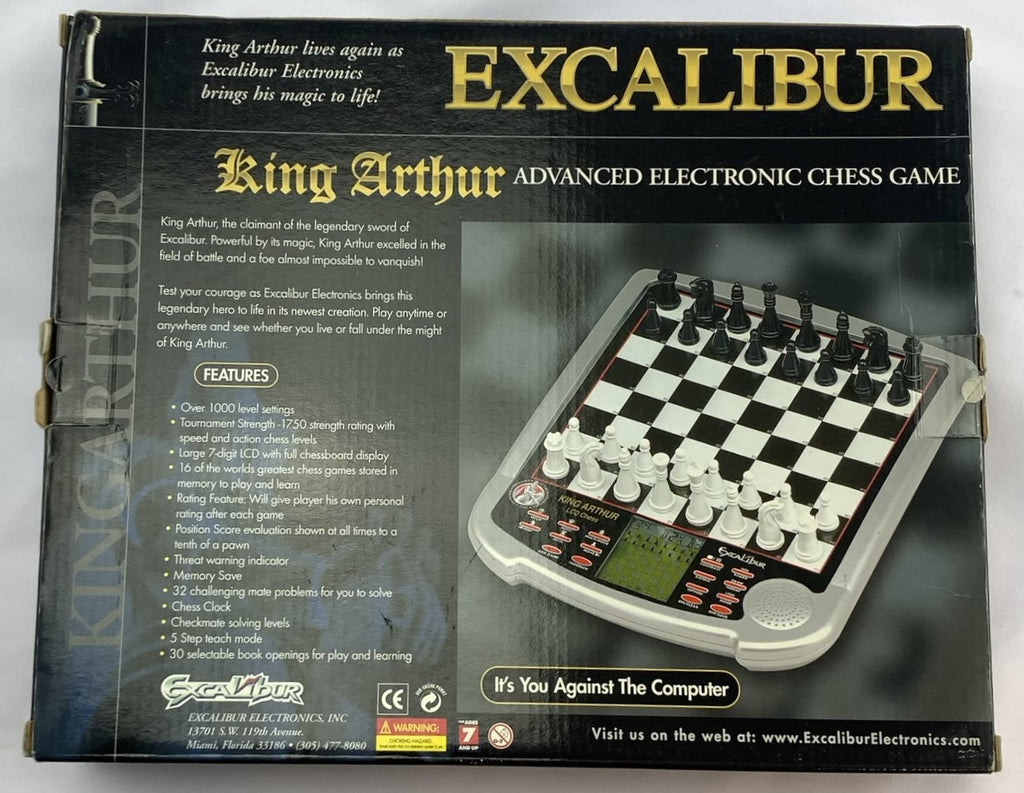 EXCALIBUR Sabre II Electronic Computer Chess Game Tested