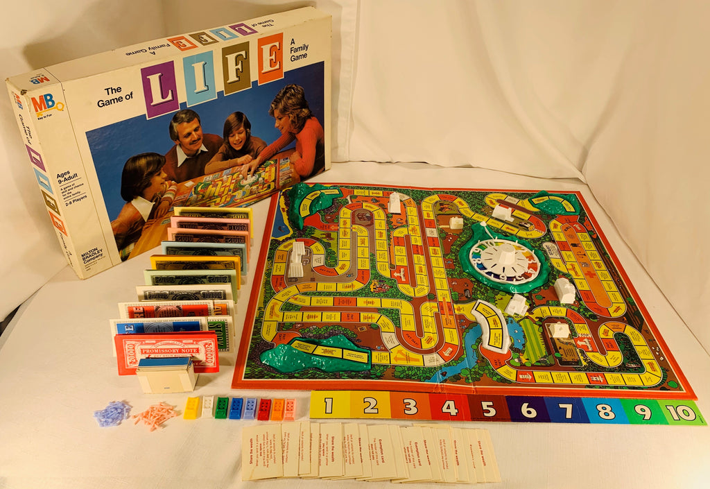 Vintage The Game of Life Board Game, 1979 Milton Bradley, COMPLETE