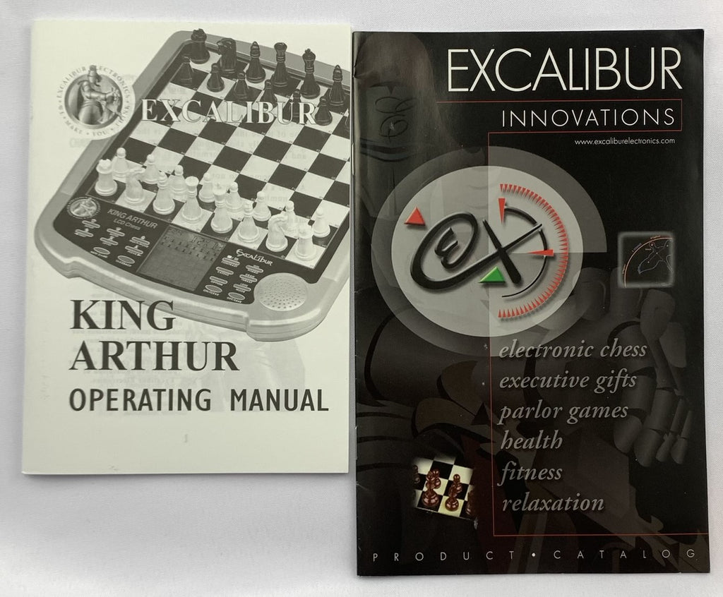 Vintage Excalibur King Master Electronic Chess Game 911E FAO