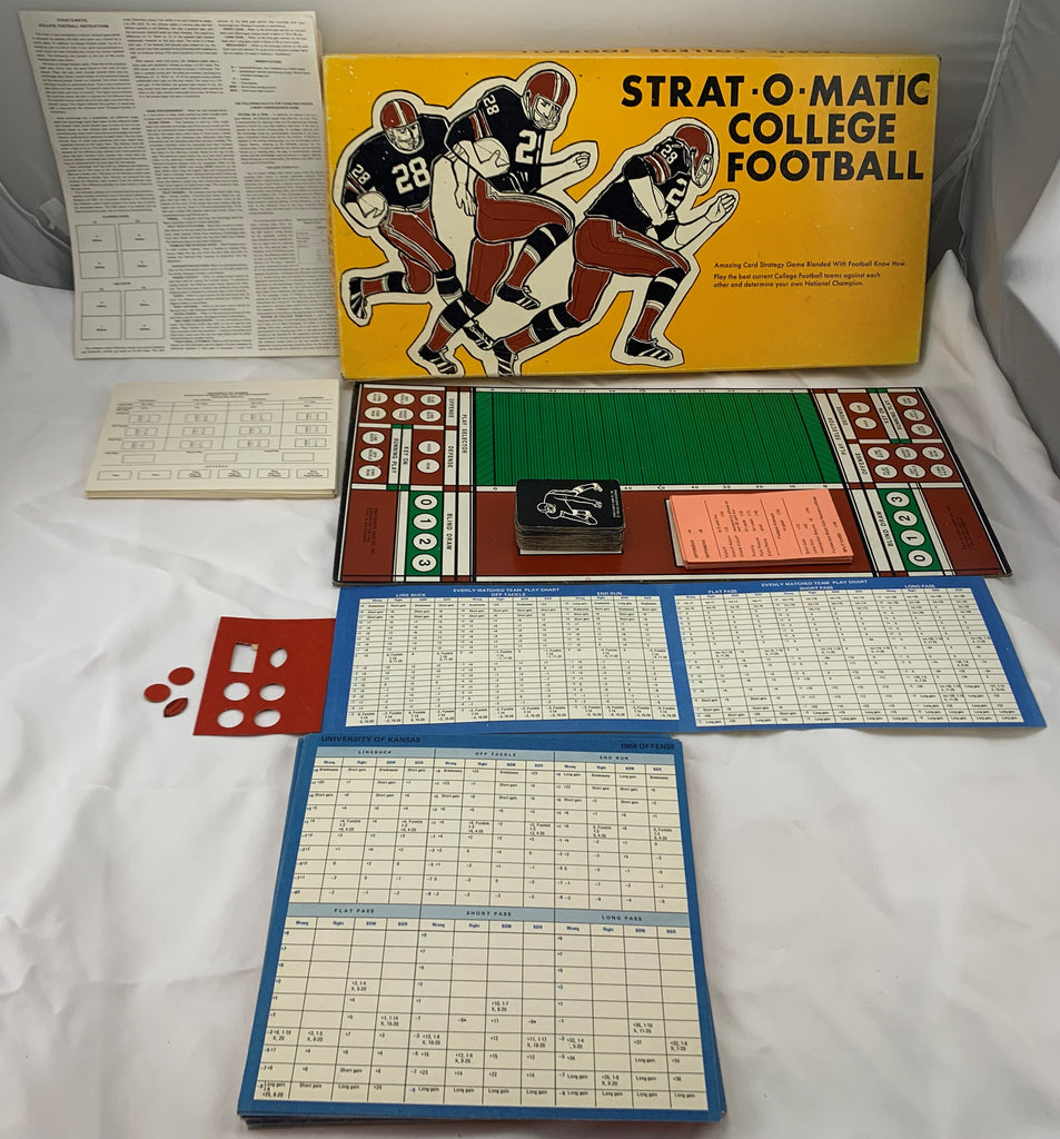 Strat-O-Matic Pro Football, Board Game