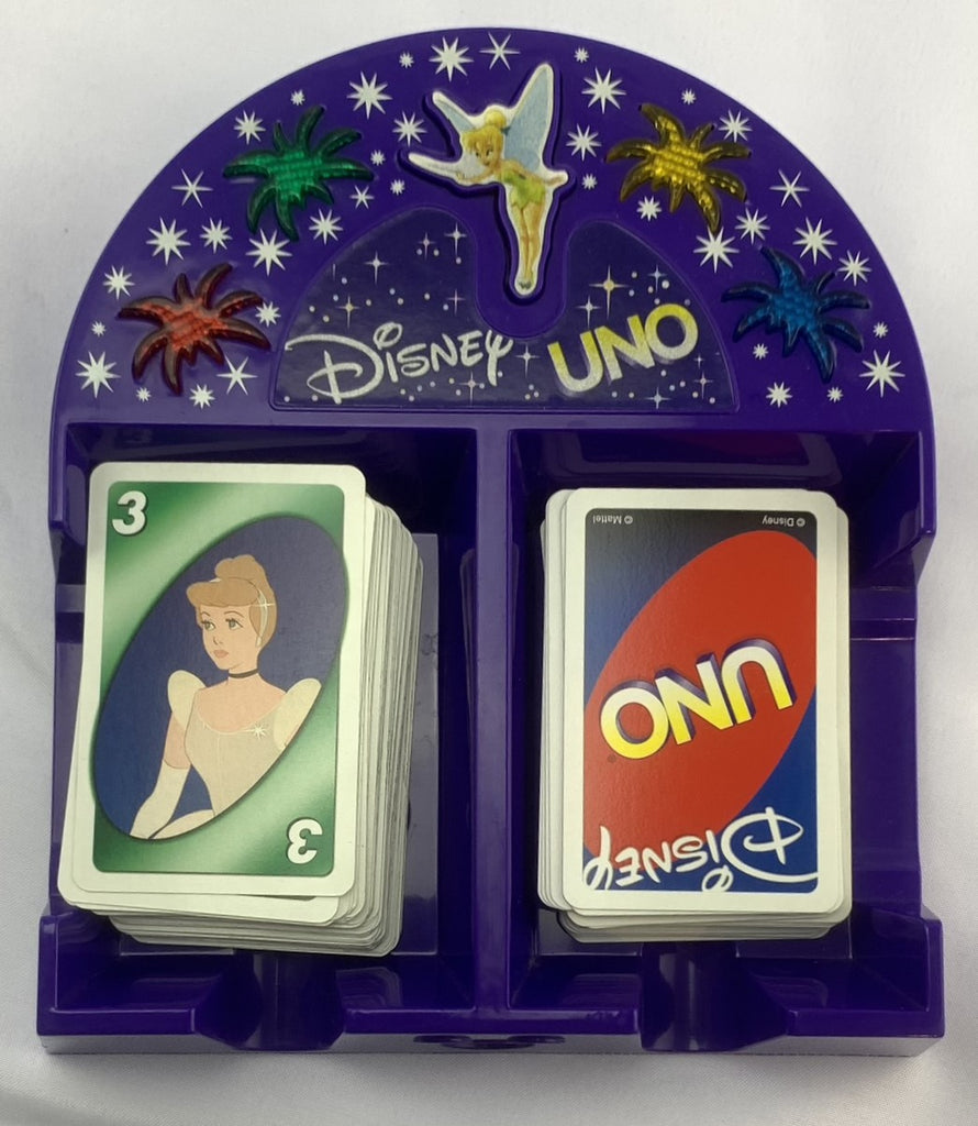 Disney UNO With Lights & Sound Tinker Bell 2002 Electronic Tray Mattel for  sale online
