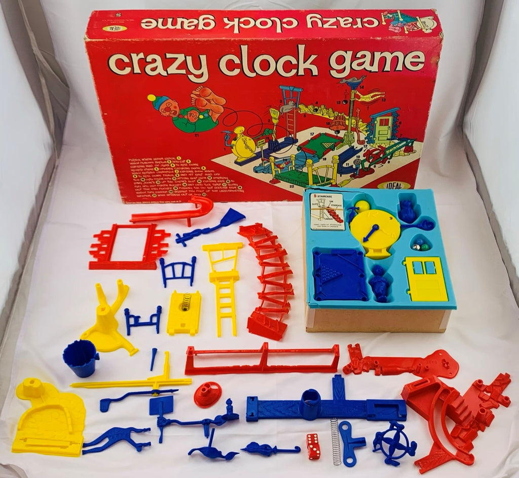 Crazy Clock Game - 1964 - Ideal - Great Condition