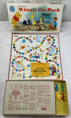 Winnie the Pooh Game - 1964 - Parker Brothers - Good Condition