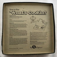 What's Cookin? Game - 1979 - Colorforms - Good Condition