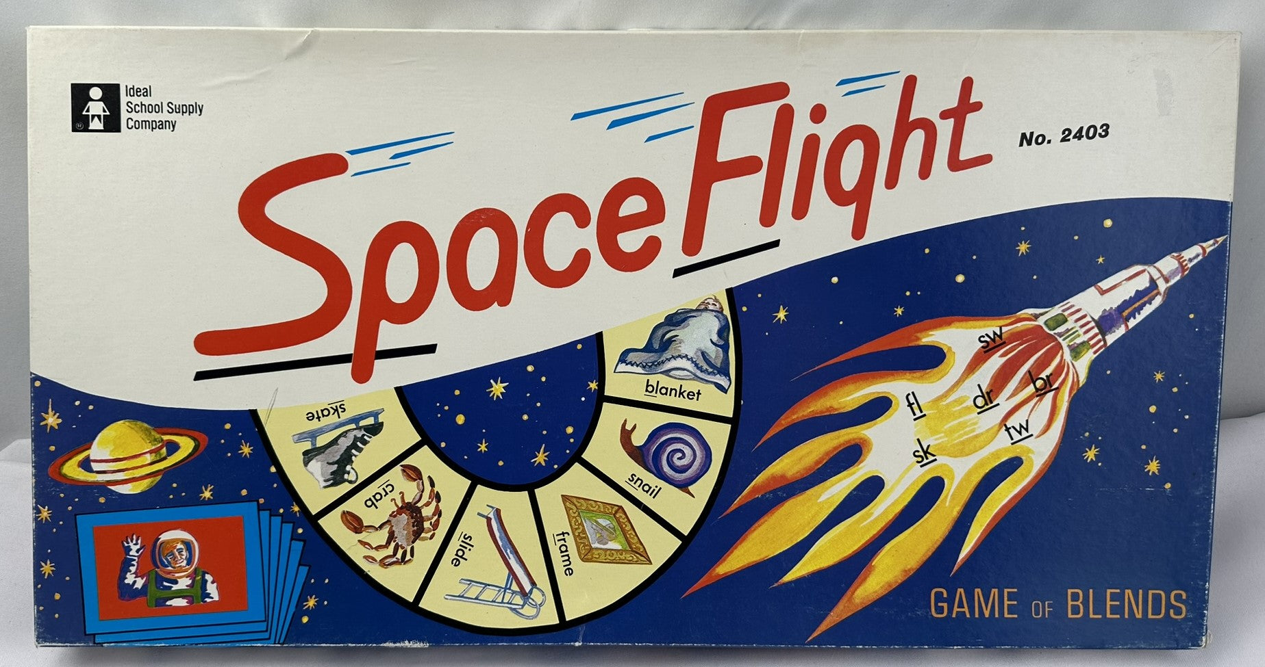 Space Flight Board Game - 1975 - Ideal - Great Condition