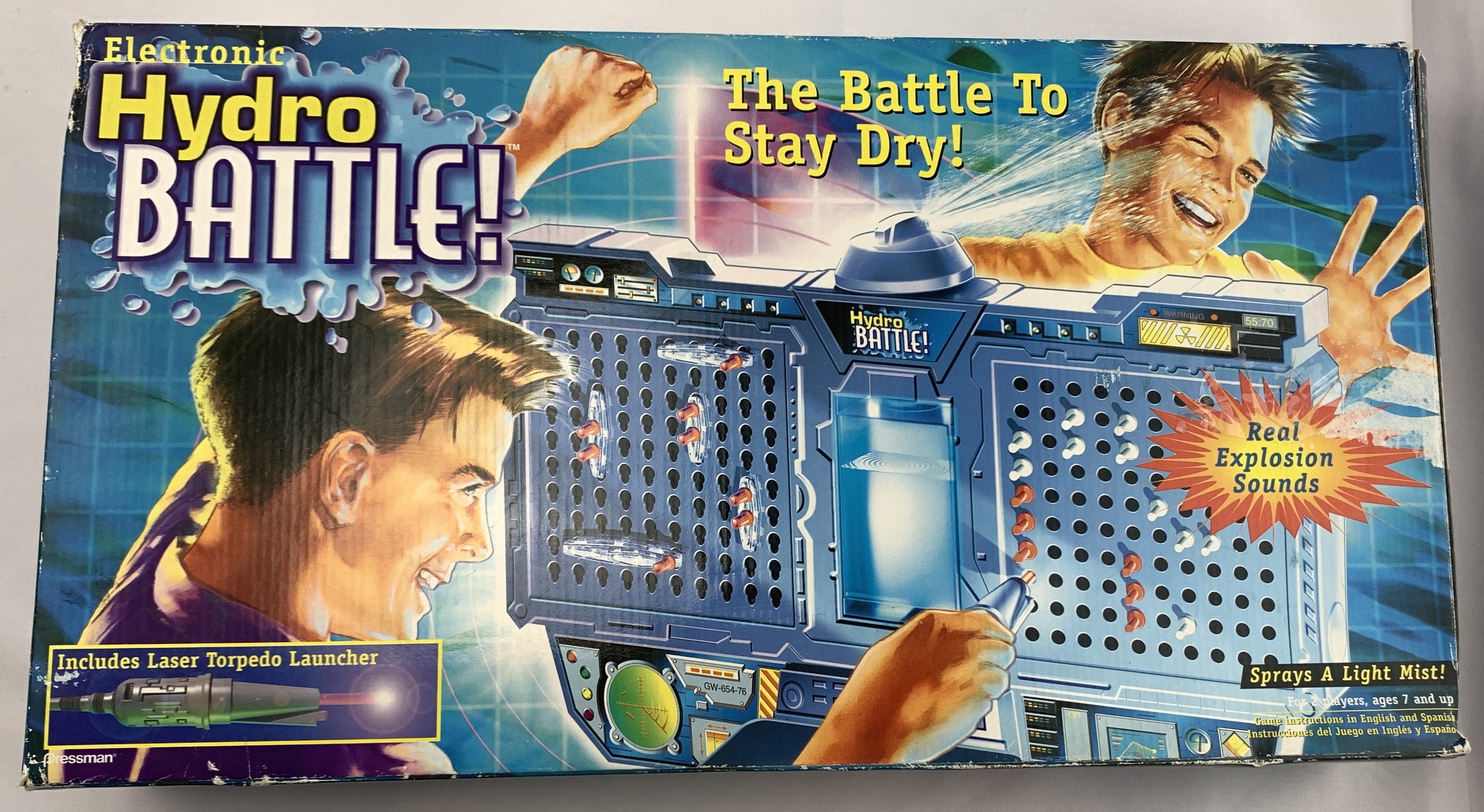 Hydro Battle! Game - 1999 - Pressman - Very Good Condition