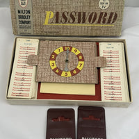 Password Game 1st Edition - 1962 - Milton Bradley - Great Condition