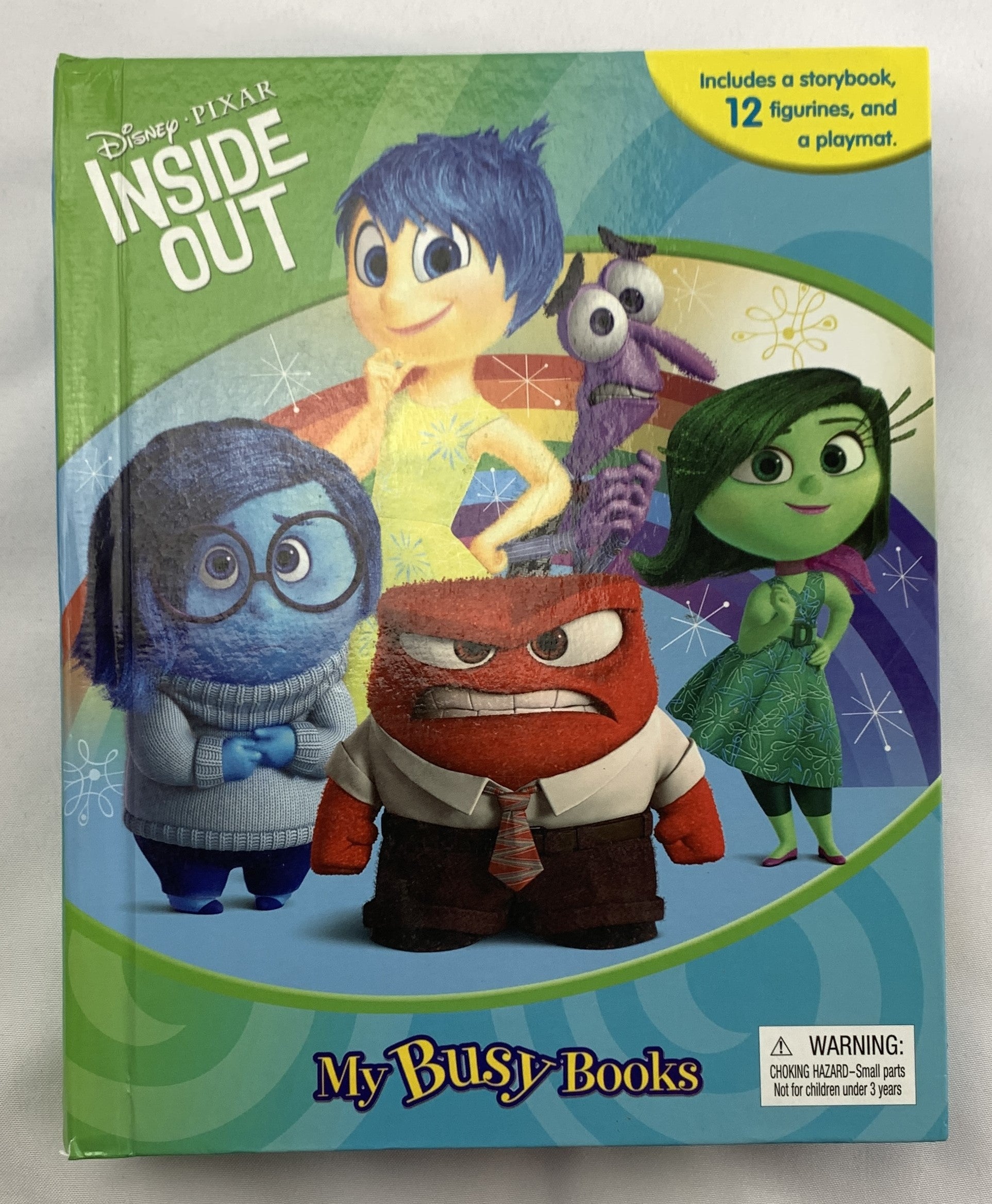 Disney Pixar Inside Out My Busy Book - 2015 - Very Good Condition