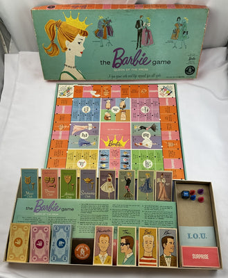 Barbie Queen of the Prom Game - 1960 - Mattel - Good Condition