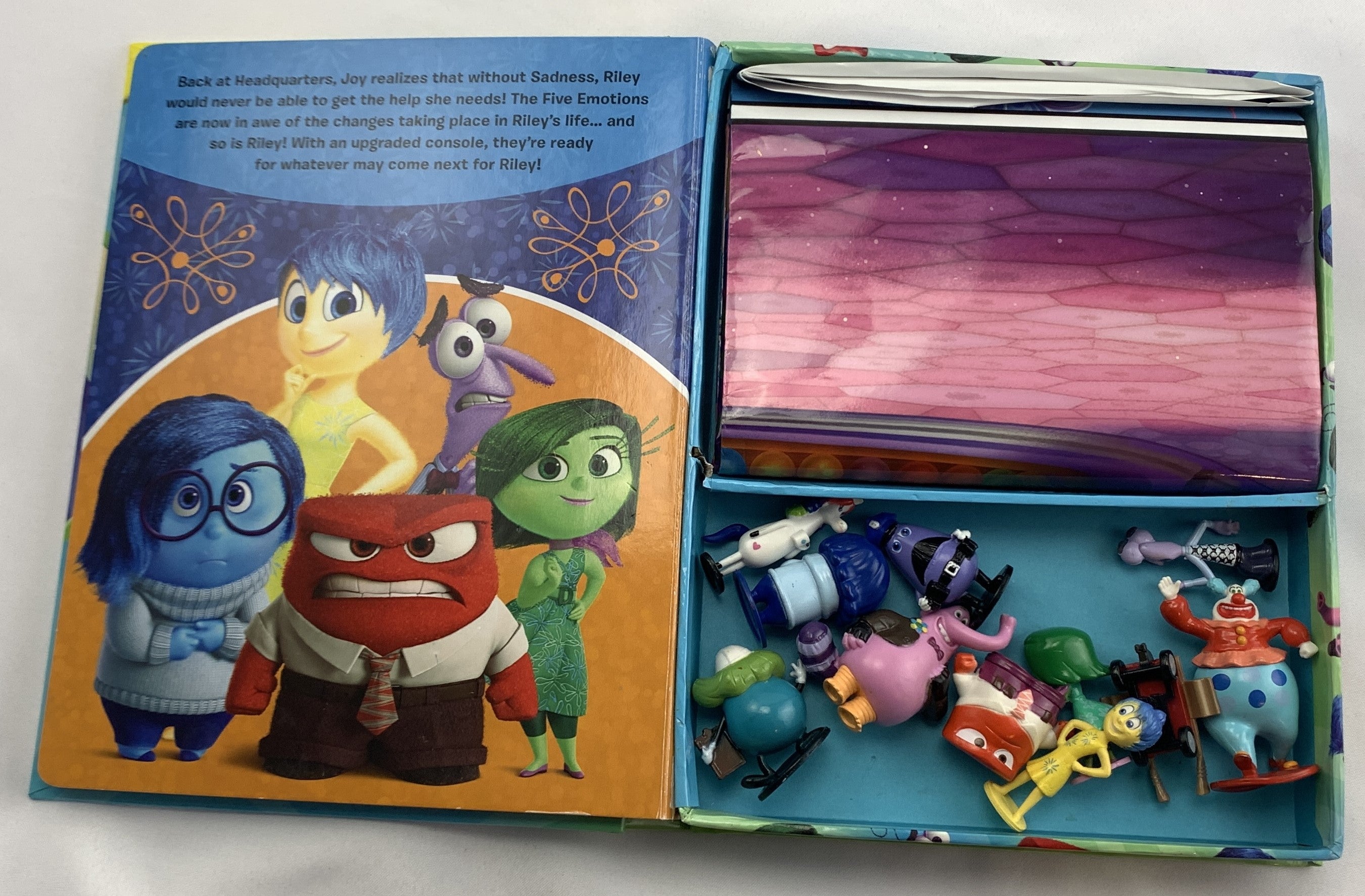 Disney Pixar Inside Out My Busy Book - 2015 - Very Good Condition