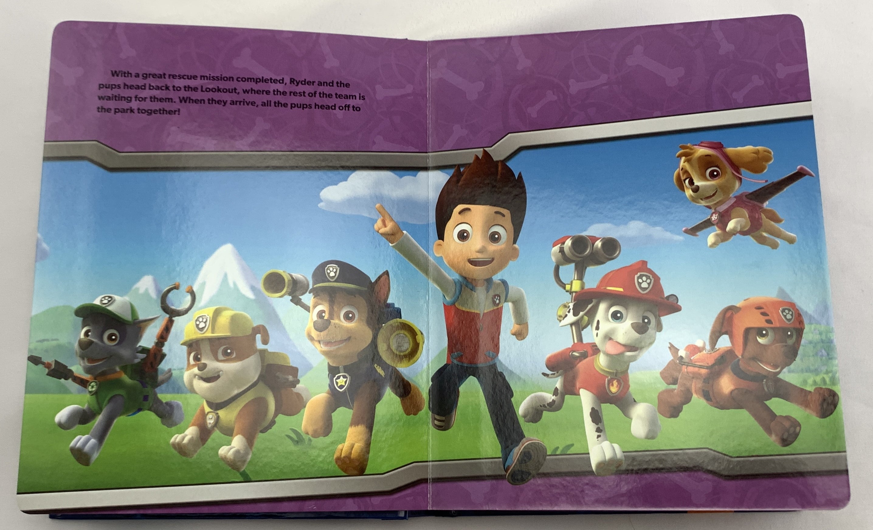 Paw Patrol My Busy Book - 2017 - Great Condition