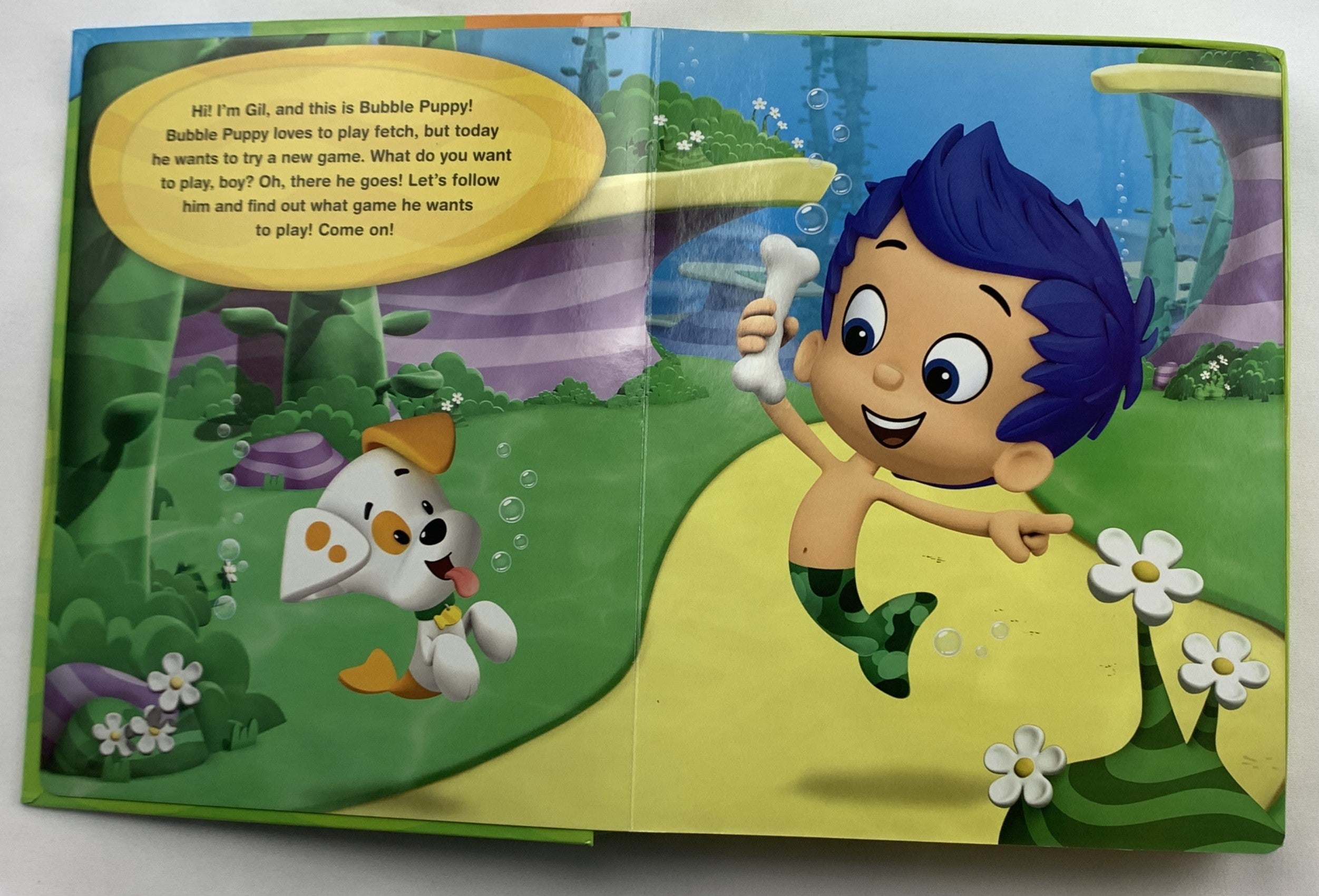 Bubble Guppies My Busy Book - 2016 - Great Condition