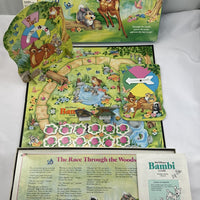 Bambi Game - 1992 - Milton Bradley - Good Condition