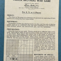 Conflict Game - 1960 - Parker Brothers - Very Good Condition