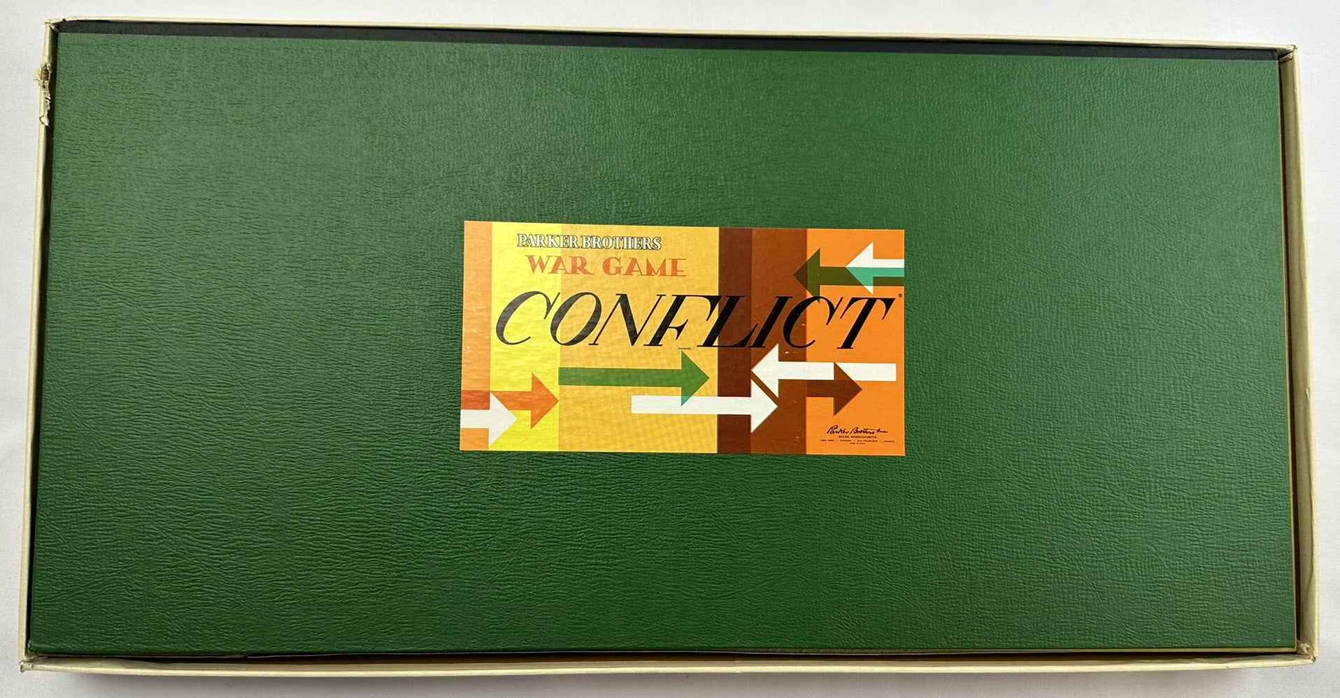 Conflict Game - 1960 - Parker Brothers - Very Good Condition