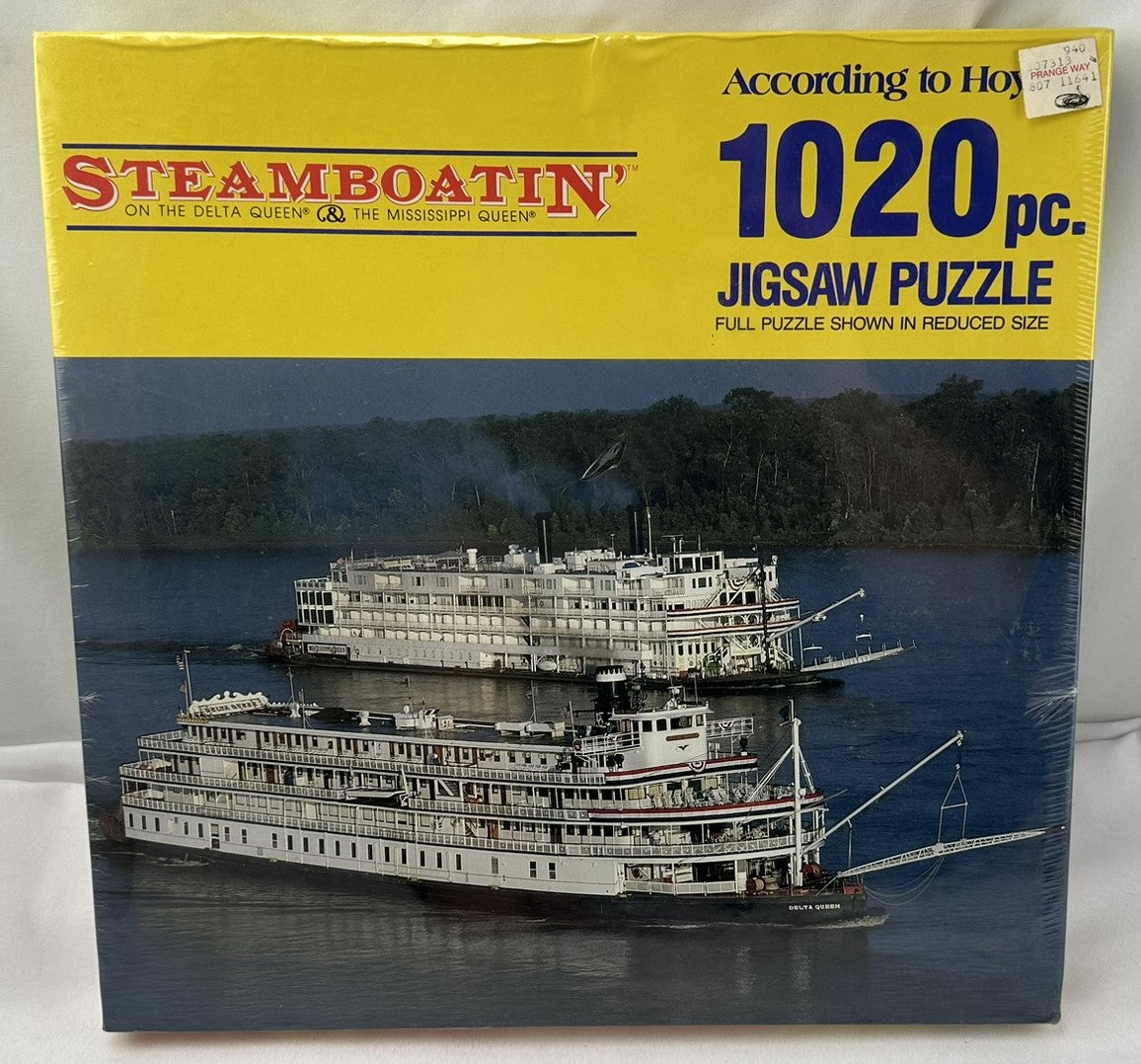 Steamboatin on the Delta Queen Mississippi Queen Puzzle - Hoyle - New/Sealed