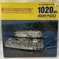 Steamboatin on the Delta Queen Mississippi Queen Puzzle - Hoyle - New/Sealed