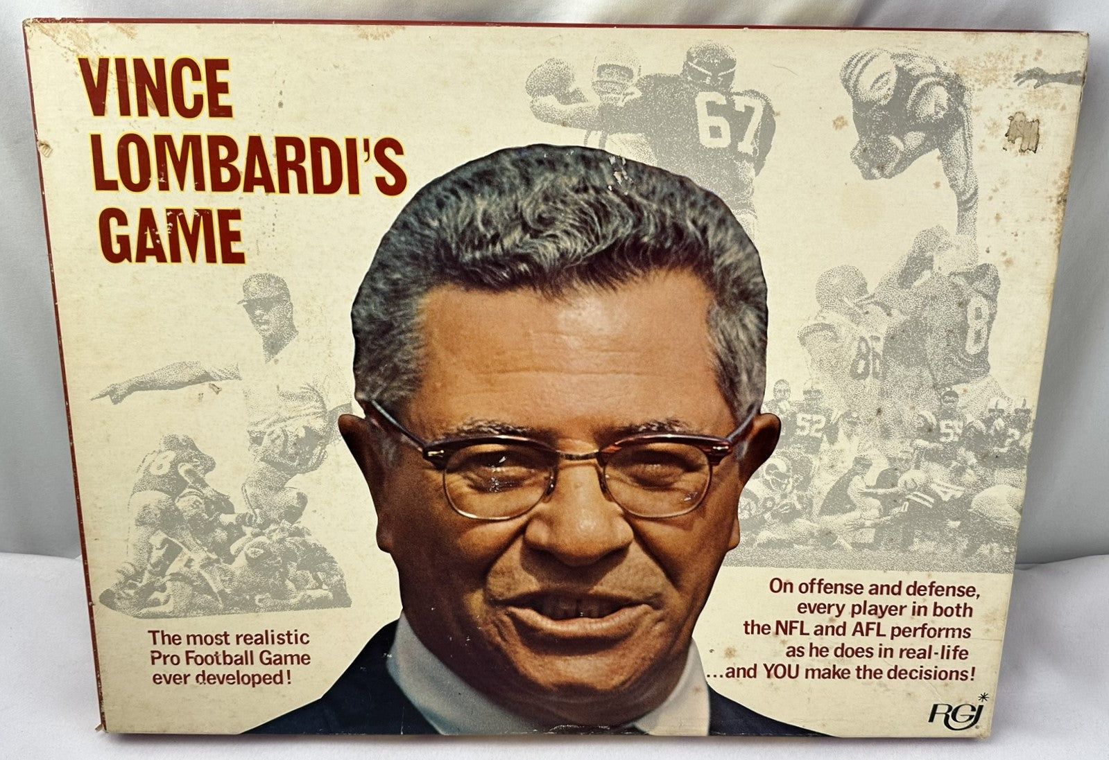 Vince Lombardi's Game - 1970 - RGI - Very Good Condition