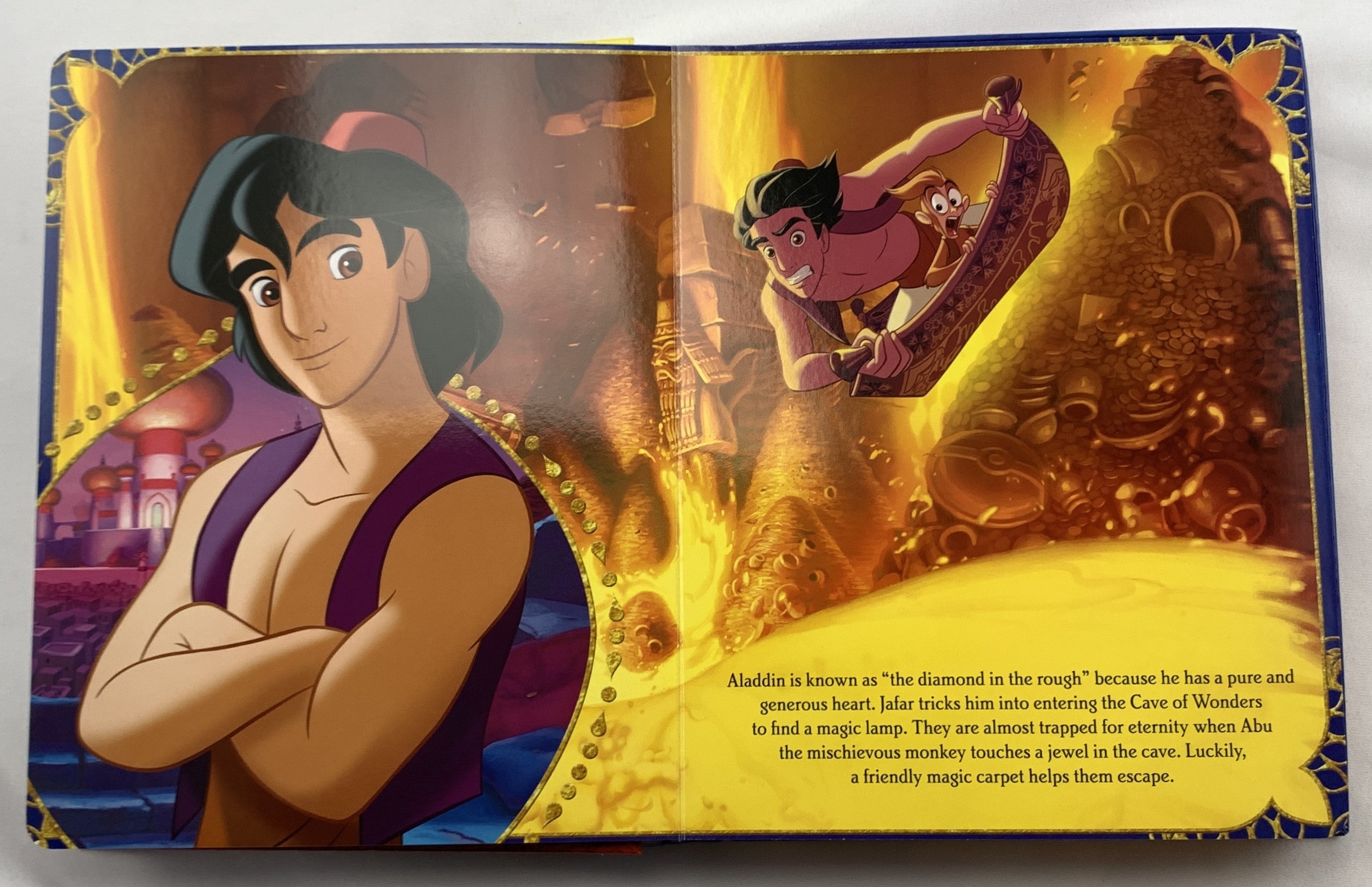 Disney's Aladdin My Busy Books- 2019 - Great Condition