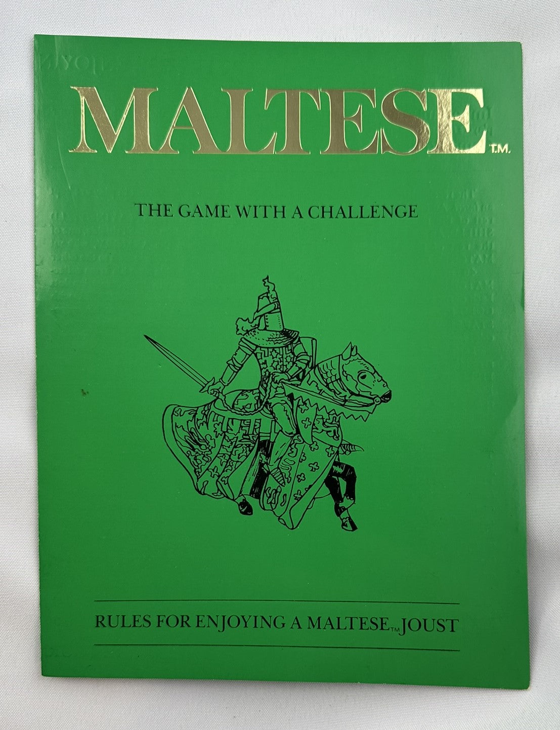 Maltese Game - 1977 - Dawn Enterprises - Great Condition