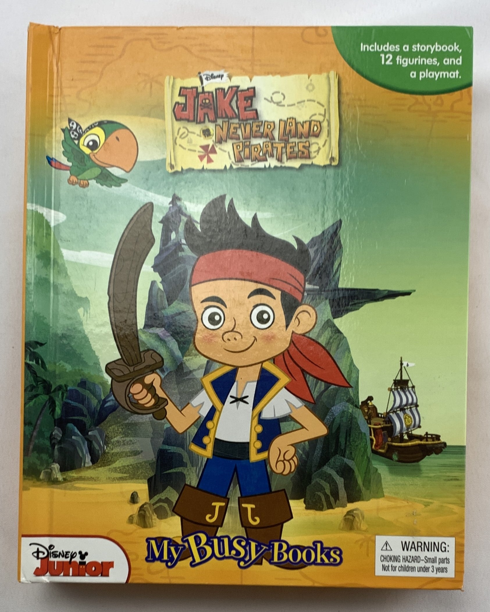 Jake Neverland Pirates My Busy Books- 2013 - Great Condition