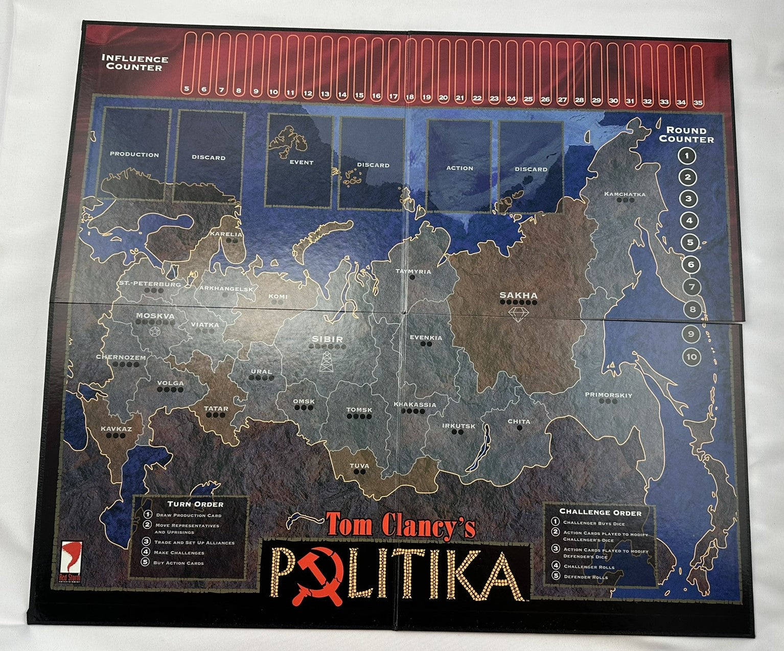 Tom Clancy's Politika Game - 1997 - Red Storm Entertainment - Great Condition