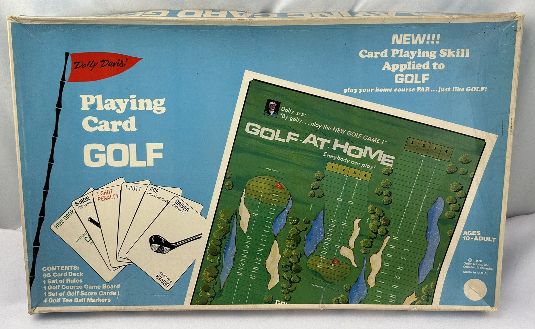 Dolly Davis Playing Card Golf Game - 1970 - Great Condition