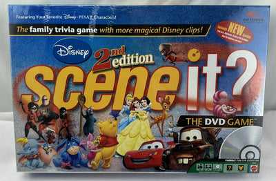 Disney Scene It Game 2nd Edition - 2007 - Mattel - New/Sealed