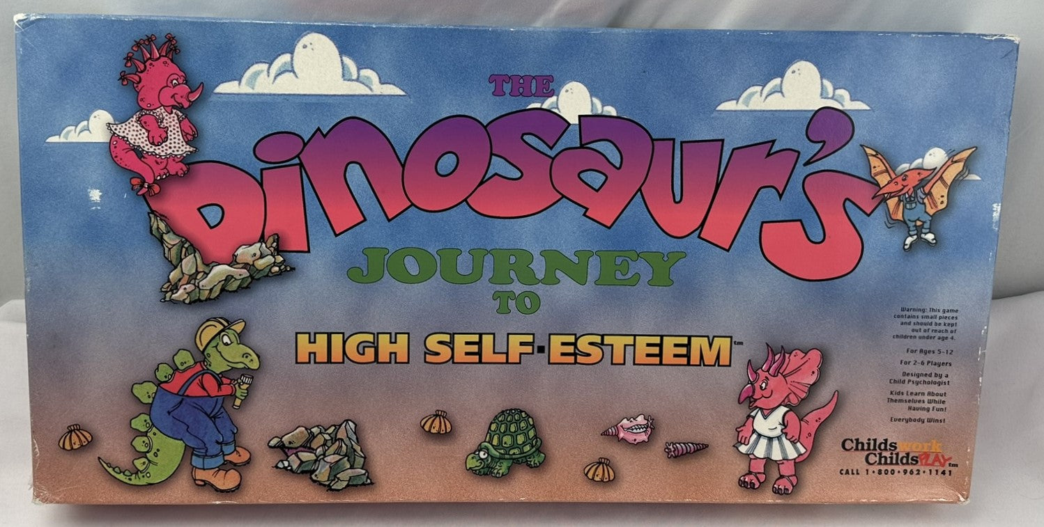 The Dinosaur's Journey to High Self-Esteem Game - 1992 - Childswork Childsplay - Great Condition (Copy)