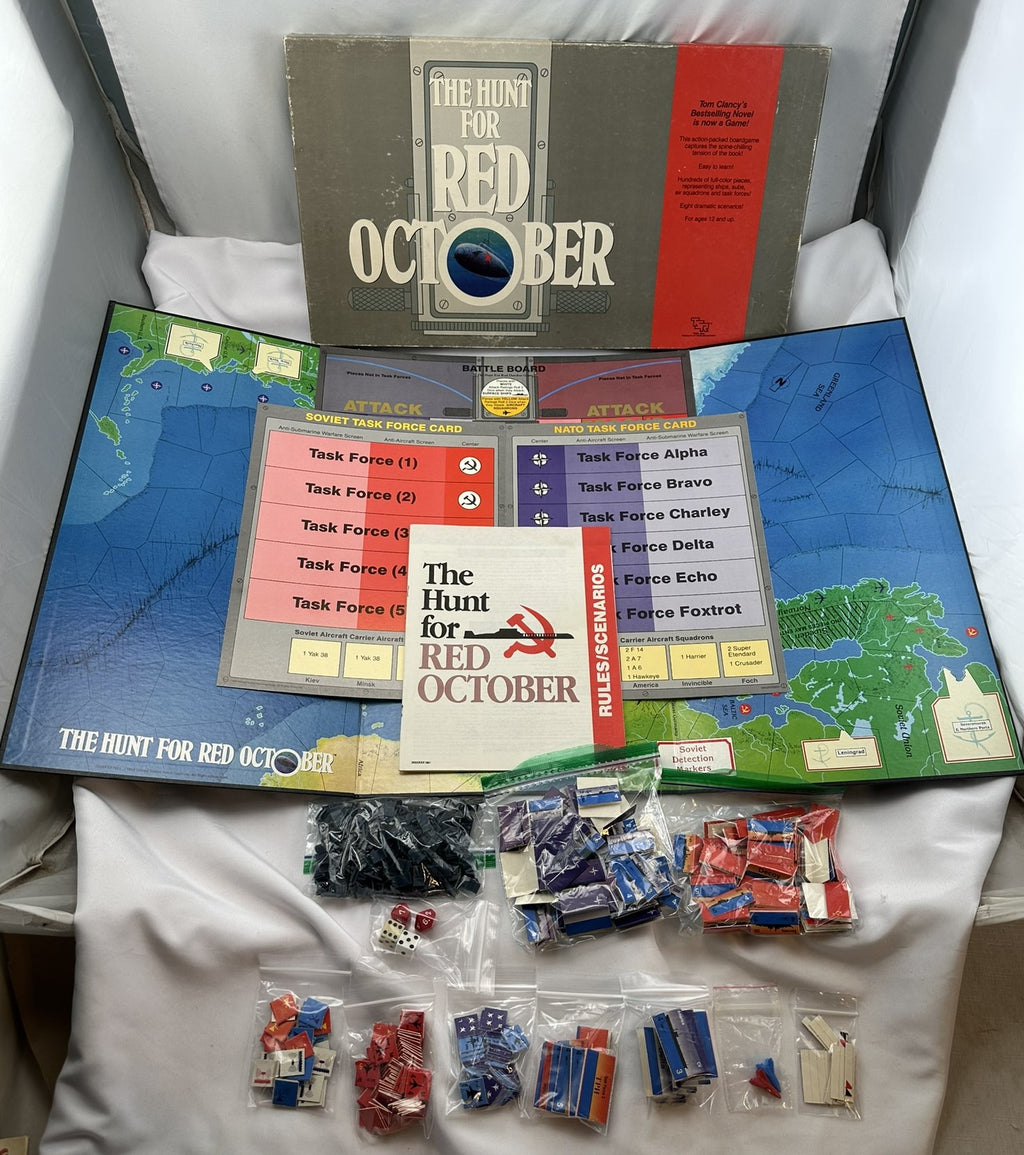 Hunt For Red October Game - 1988 - TSR - Great Condition