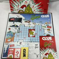 Dr. Seuss The Grinch Game of Clue - 2022 - Hasbro - Great Condition