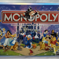 Disney Monopoly Game - 2001 - Parker Brothers - Great Condition