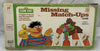 Sesame Street Missing Match Ups Husker Du Game - 1976 - Milton Bradley - Good Condition