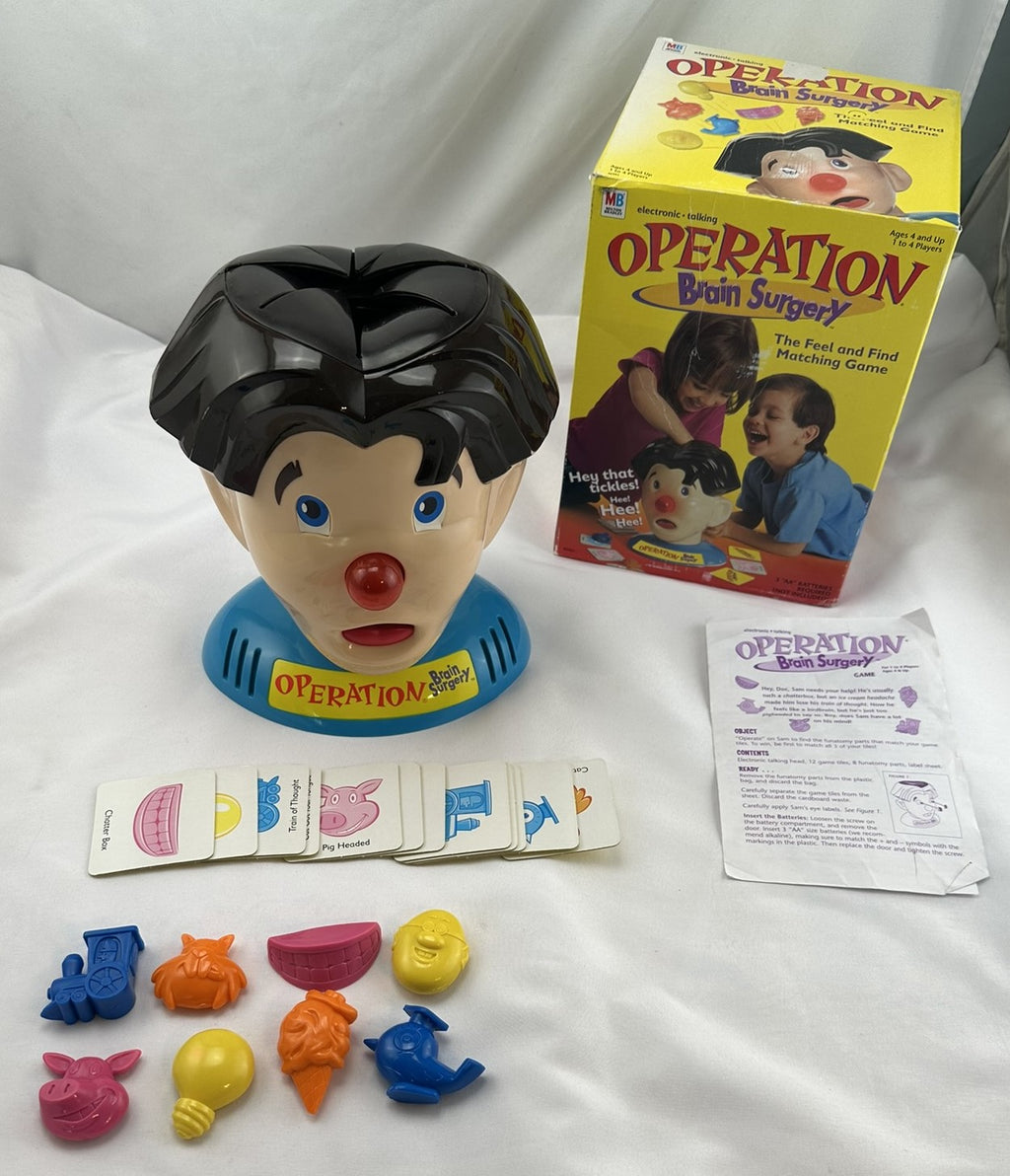 Operation Brain Surgery Game - 2001 - Milton Bradley - Great Condition