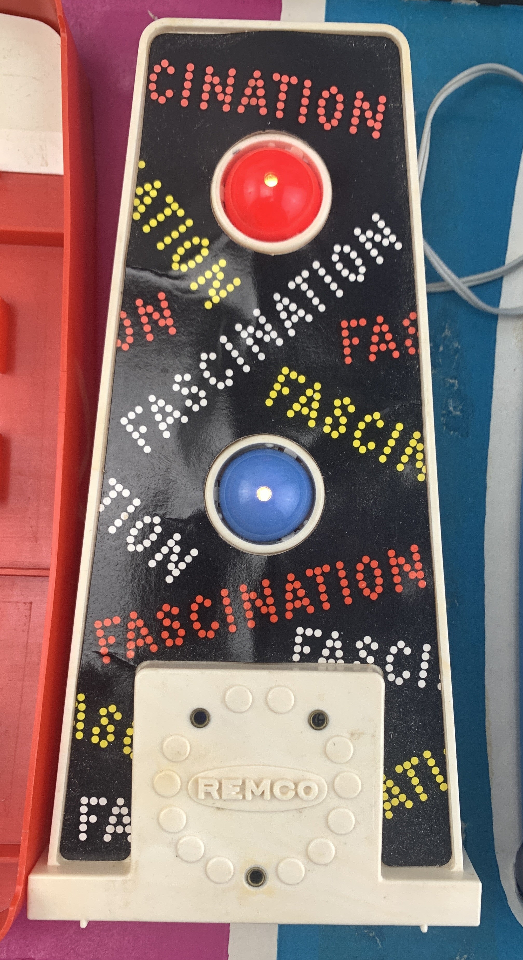 Fascination Game Electric Maze Game - 1968 - Remco - Very Good Condition