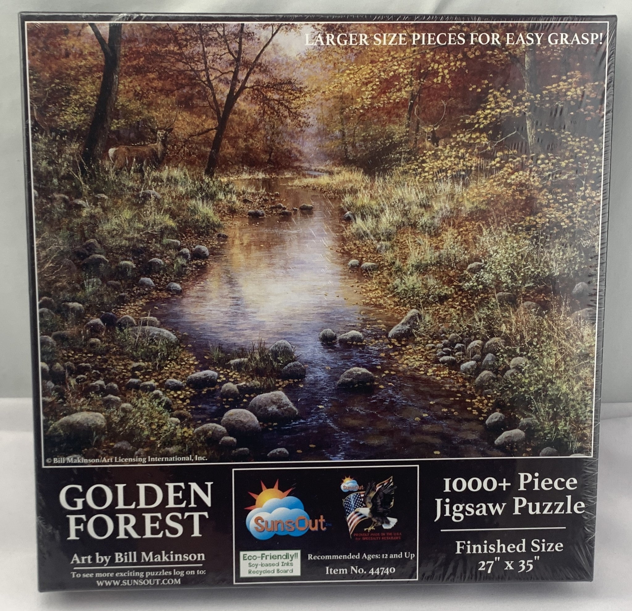 Golden Forest Jigsaw Puzzle - SunsOut - New/Sealed