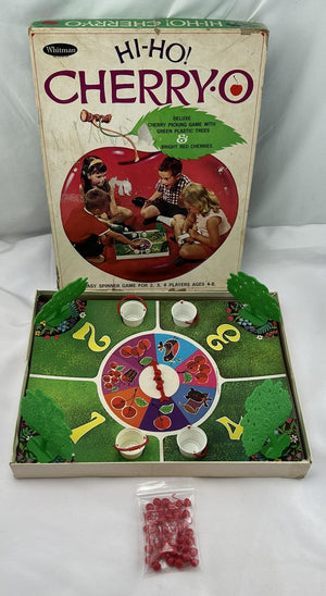 Hi Ho Cherry O Deluxe Game - 1966 - Whitman - Good Condition