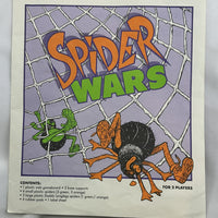 Spider Wars Game - 1988 - Milton Bradley - Great Condition