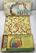 Chutes and Ladders Game - 1974 - Milton Bradley - Very Good Condition