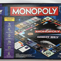 Night Sky Solar System Monopoly - 2010 - USAopoly - Great Condition