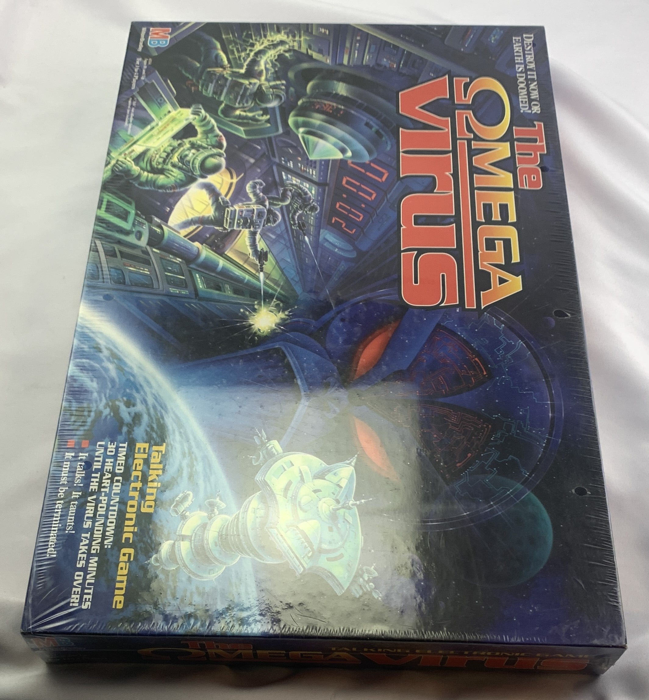 Omega Virus Game - 1992 - Milton Bradley - New/Sealed