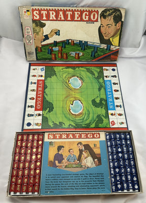 Stratego Game - 1961 - Milton Bradley - Good Condition