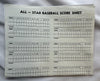 All Star Baseball Board Game - 1968 - Cadaco - Great Condition