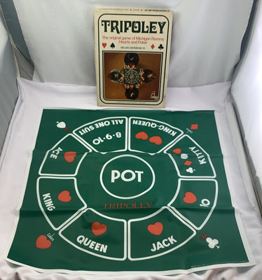 Tripoley Deluxe Game - 1968 - Cadaco - Great Condition