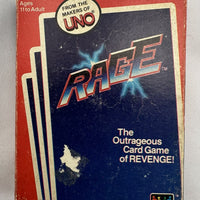 Rage Card Game - 1983 - International Games - Very Good Condition