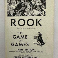 Rook Game - 1943 - Parker Brothers - Good Condition