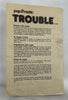 Trouble Game - 1977 - Gabriel - Great Condition