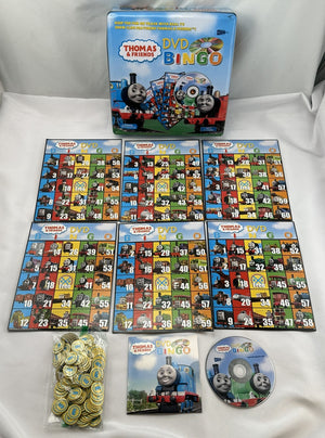 Thomas & Friends DVD Bingo in Tin - 2005 - Mattel - Great Condition